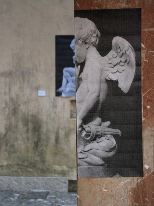 Photo installation “Secret Doing” by Nia Pushkarova at “Translocal Meeting”, Can Gilabert, Mallorca 2013